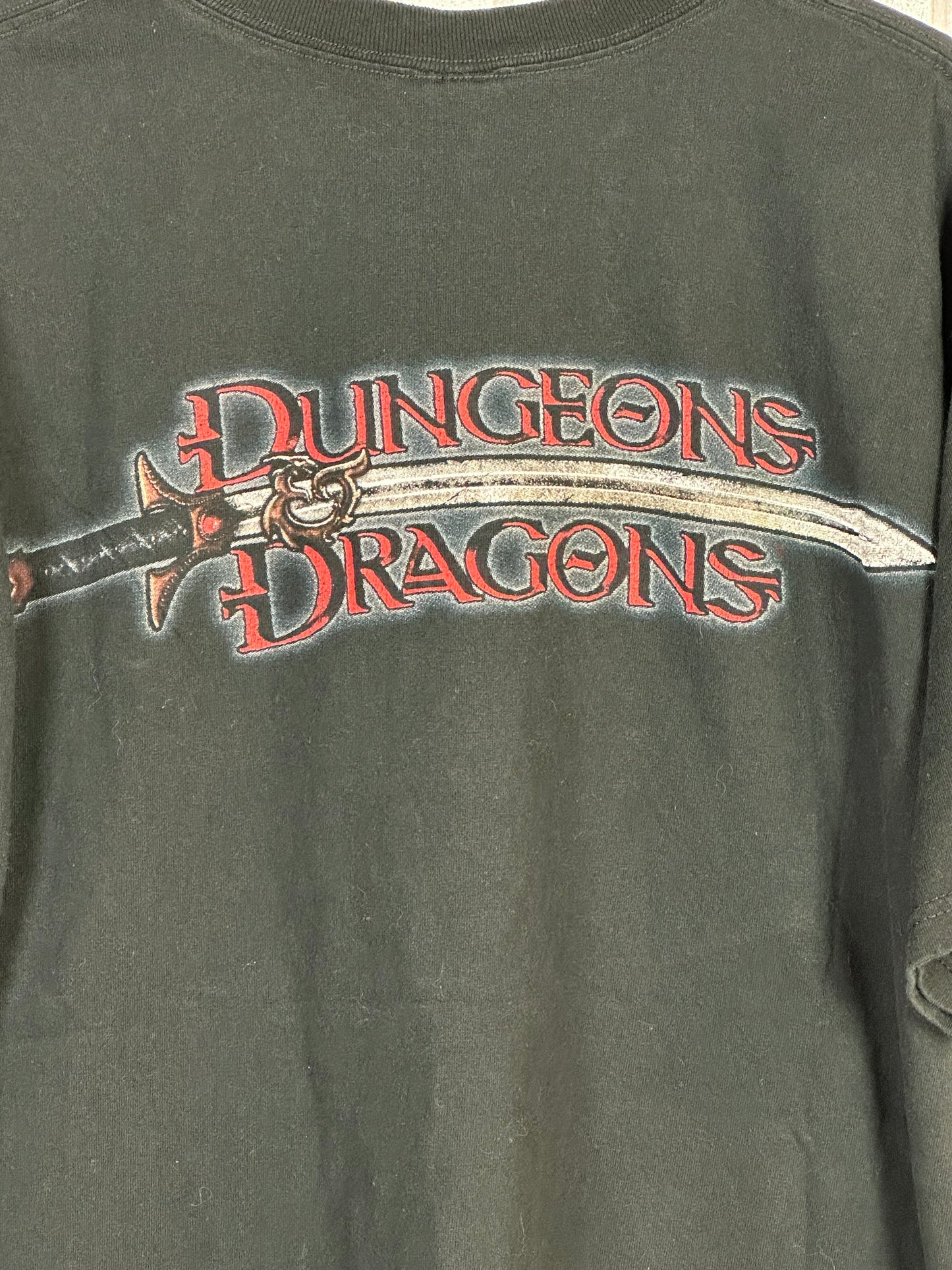 Vintage 2000 Dungeons & Dragons Promotional T-shirt - Extra Large