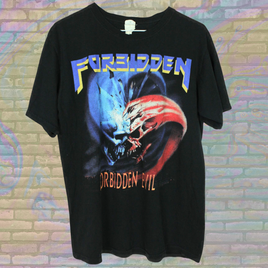 Retro Forbidden - Forbidden Evil Album Reprint T-shirt - Medium