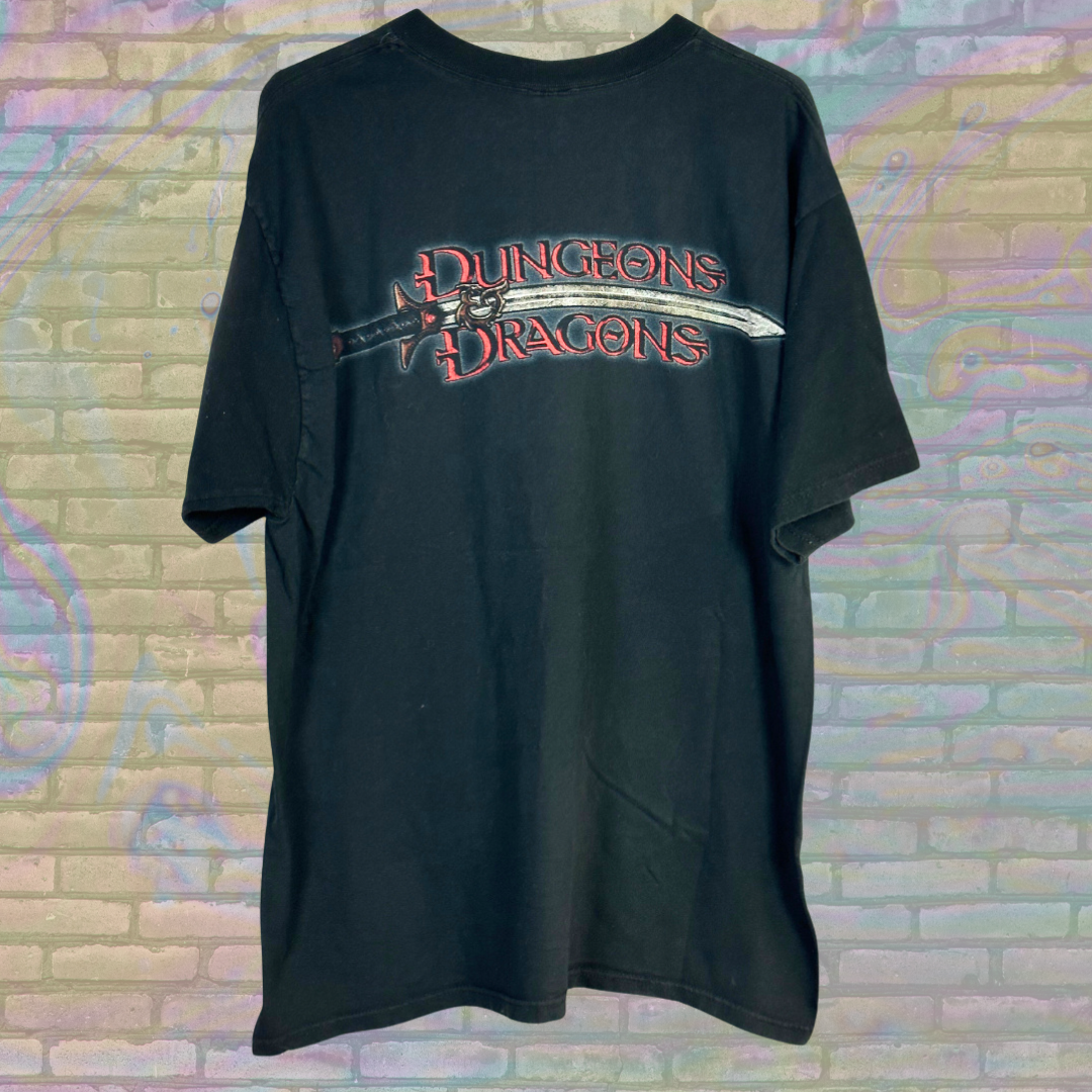 Vintage 2000 Dungeons & Dragons Promotional T-shirt - Extra Large