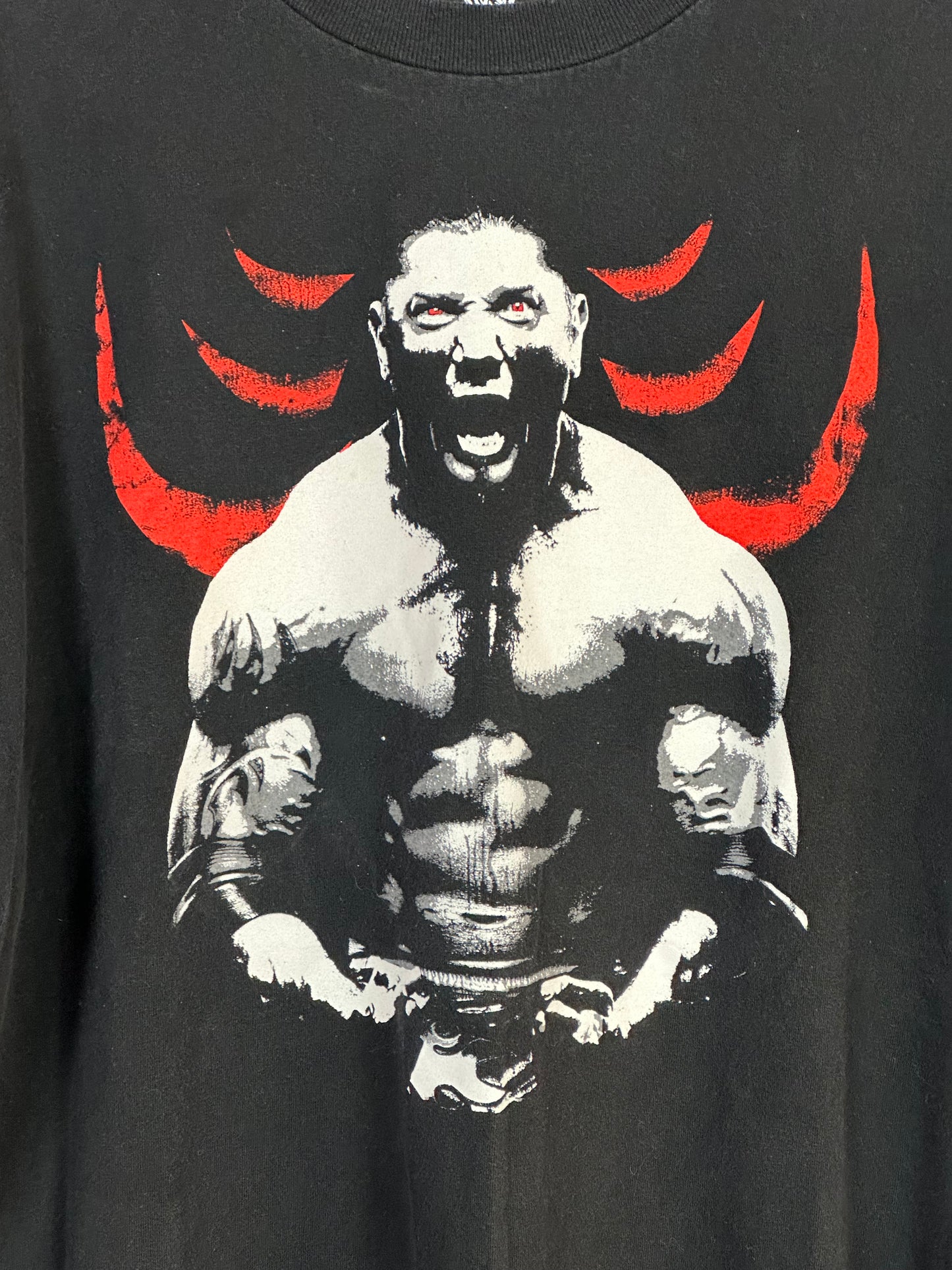 Vintage 2002 WWE Dave Batista Unleashed T-shirt - Extra Large