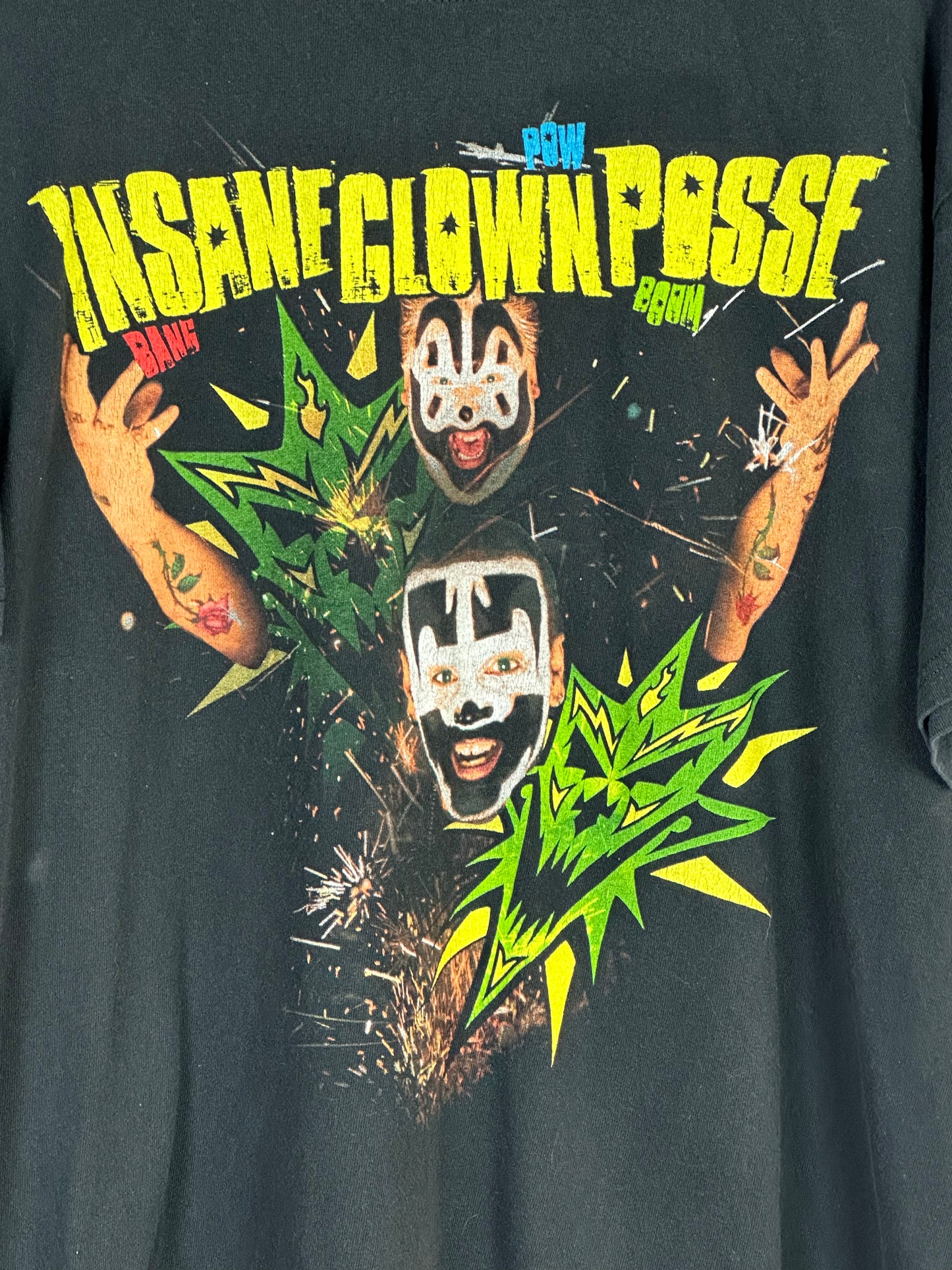 Vintage Insane Clown Posse (ICP) Bang Bang Pow T-shirt - Large