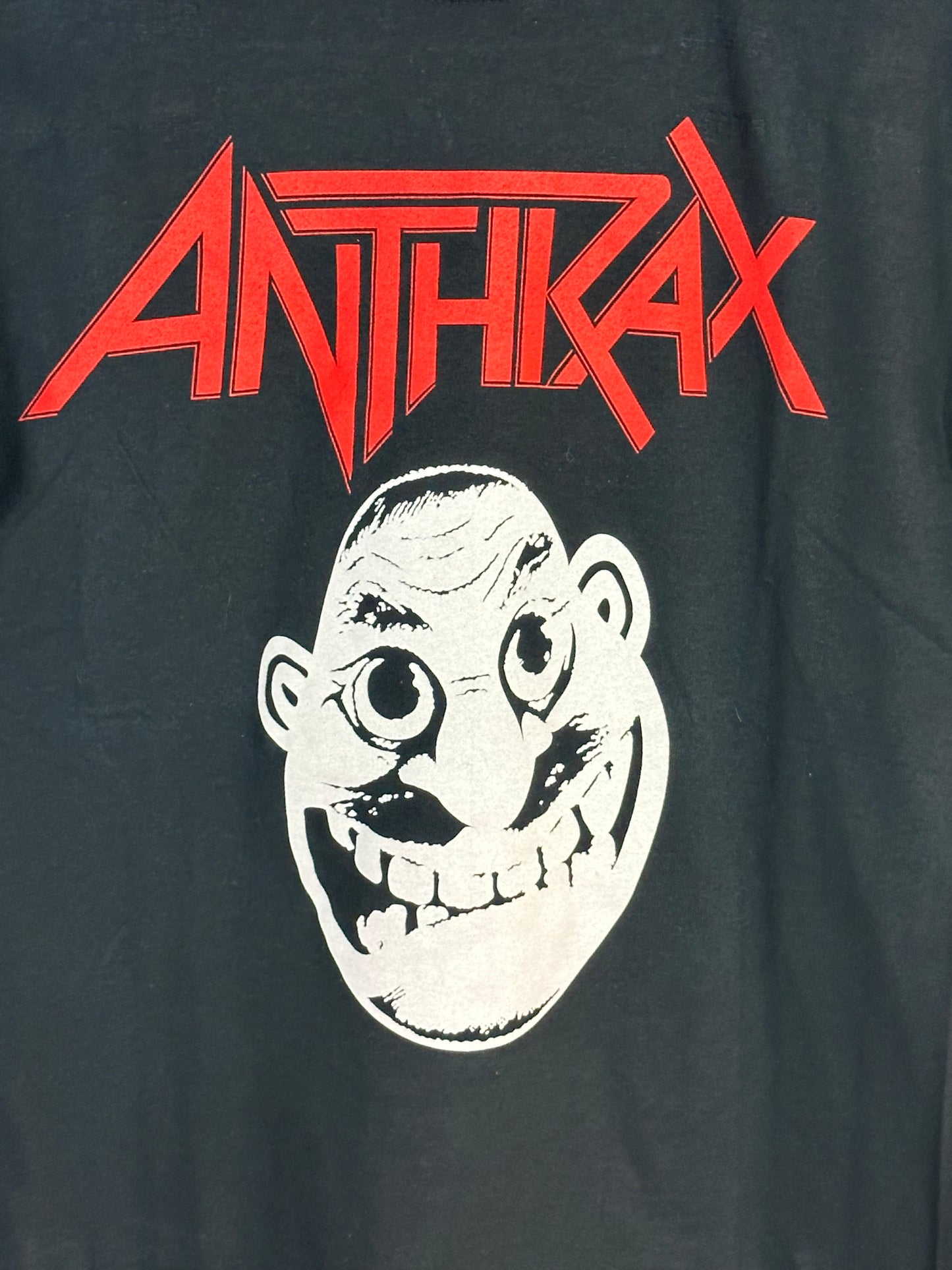 Vintage Deadstock Anthrax Metal Thrashing Mad T-shirt - Small