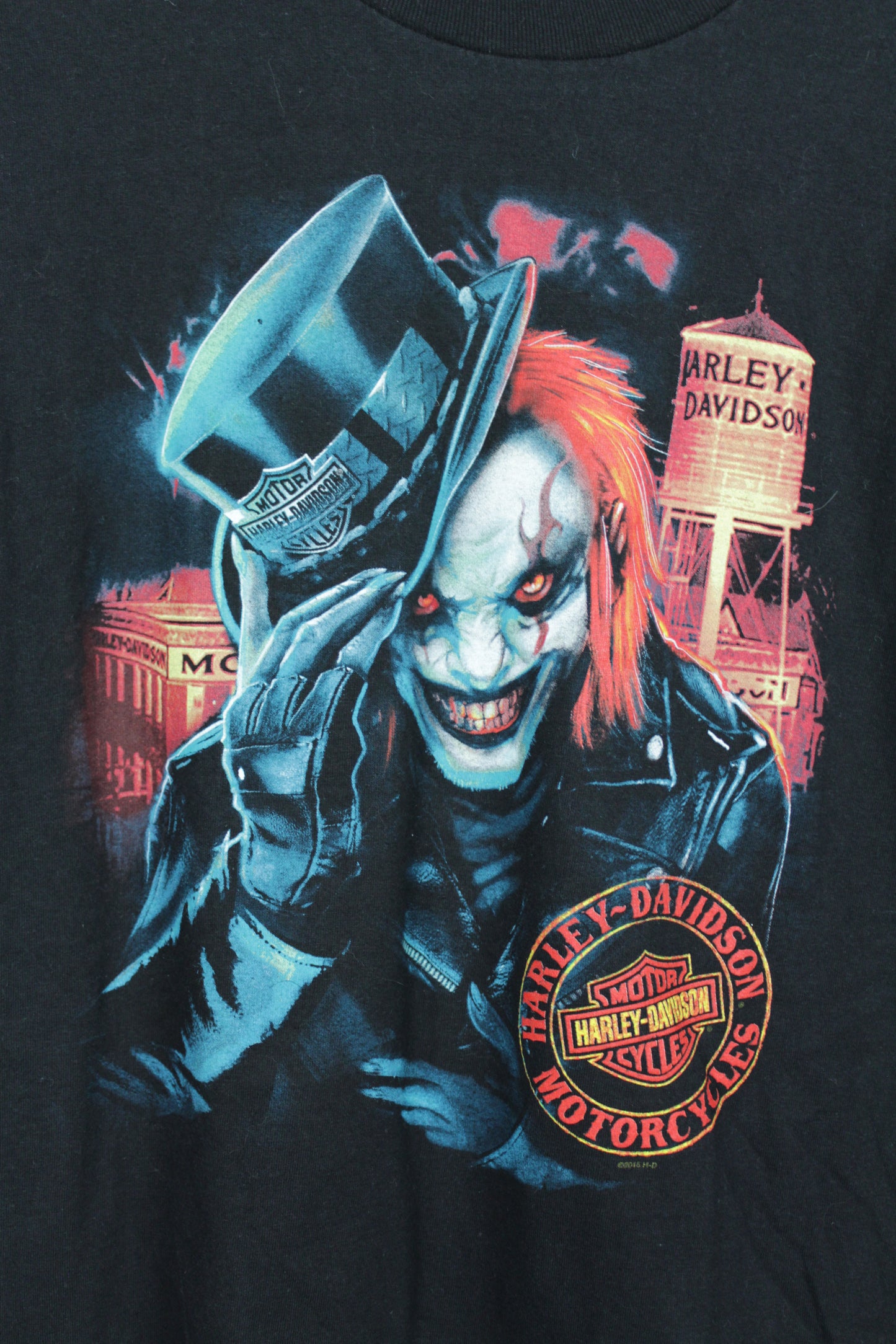 Harley Davidson Fort Lauderdale Clown T-shirt - Large