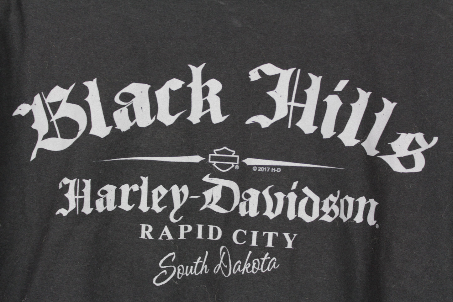 Harley Davidson Rapid City South Dakota T-shirt - Double Extra Large