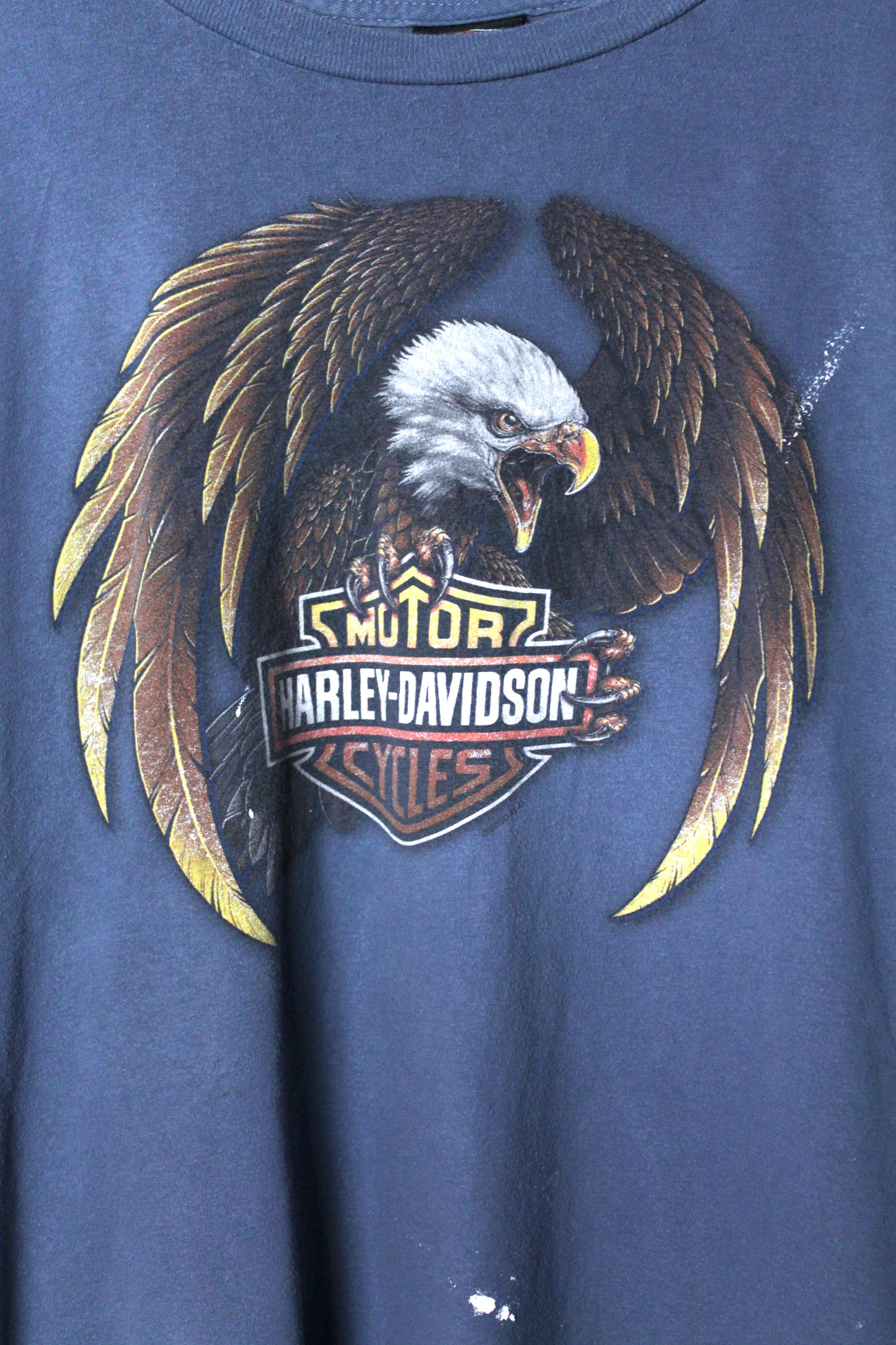 Harley Davidson Eagle Miami Florida T-shirt - Triple Extra Large