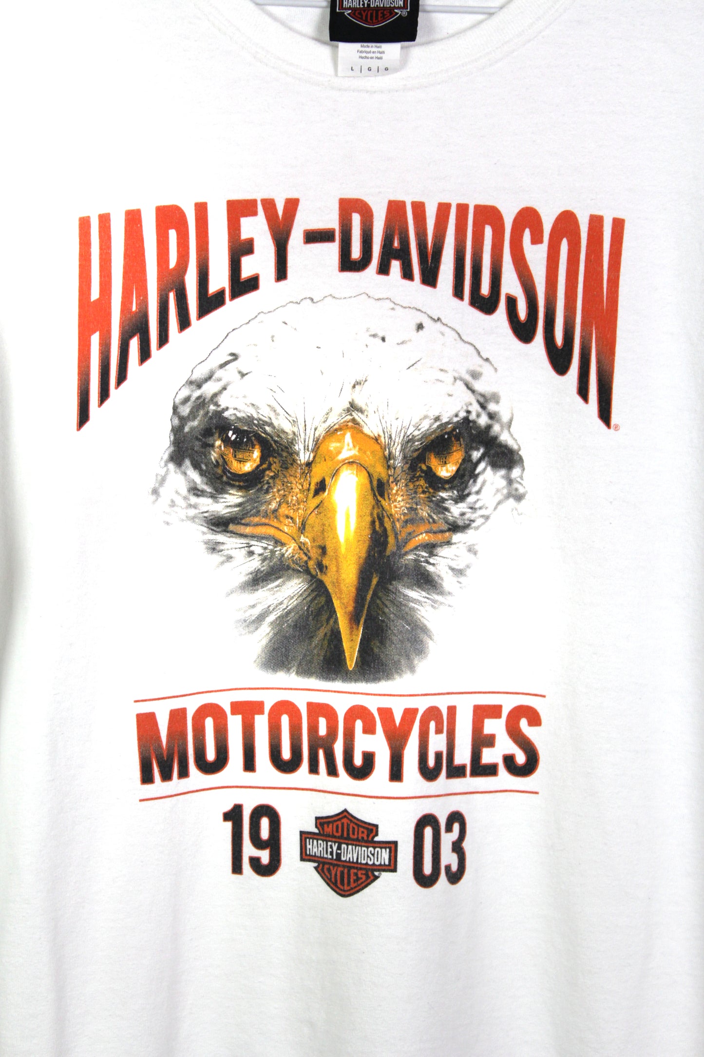 Vintage Harley Davidson Eagle York Pennsylvania T-shirt - Large