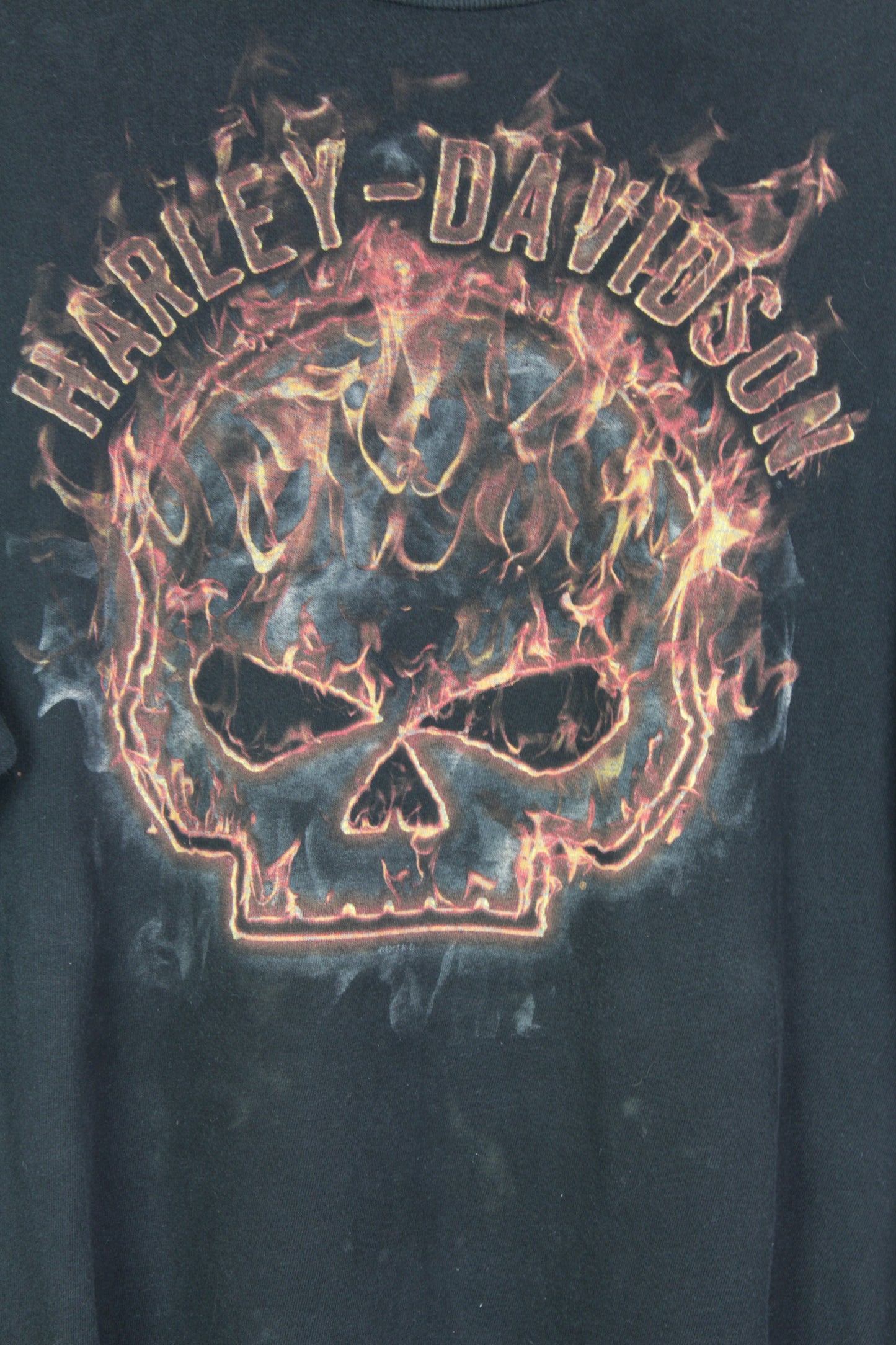 Vintage Harley Davidson Skull Nashville Tennessee T-shirt - Extra Large