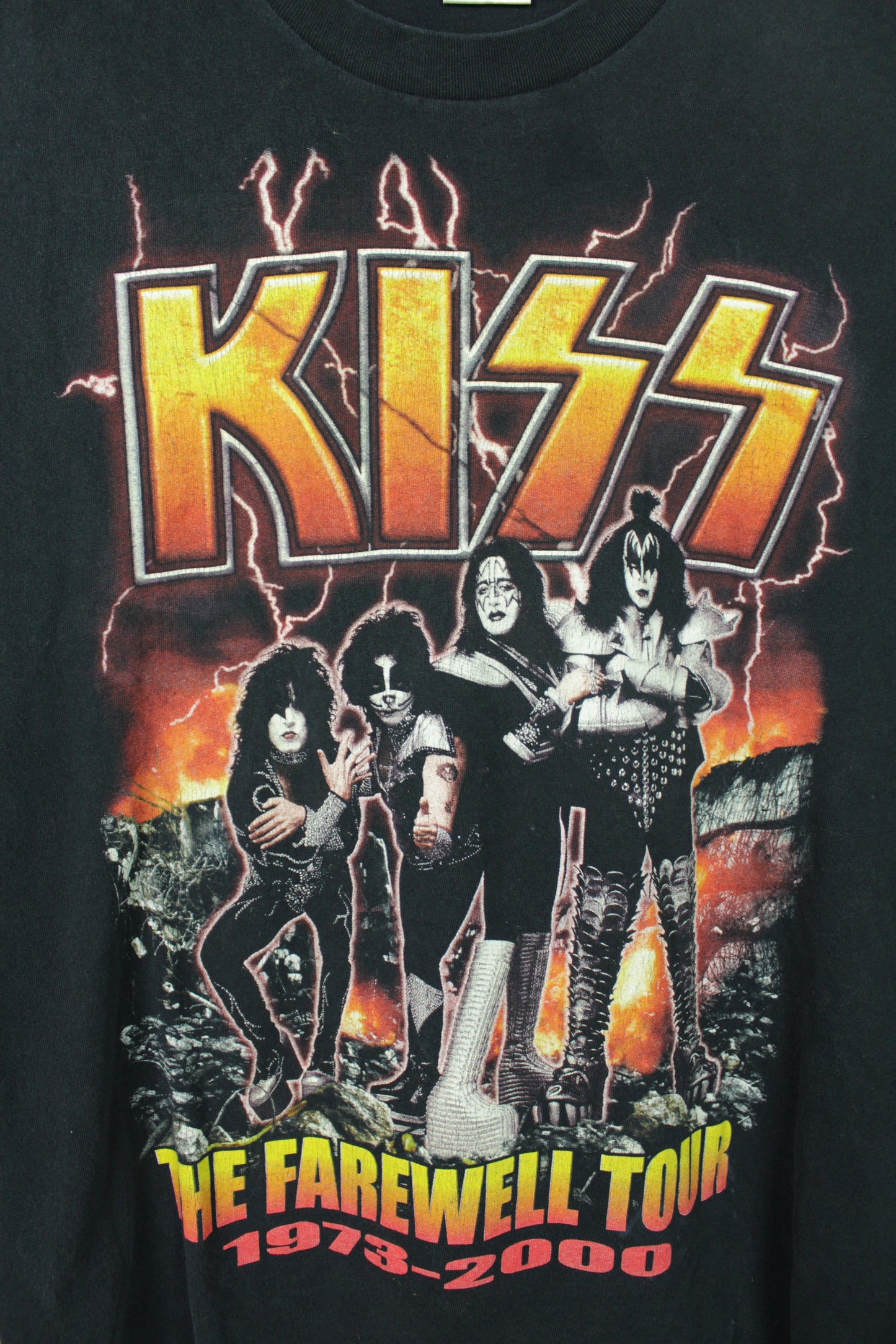 Vintage 2000 KISS The Farewell Tour Rock T-shirt - Extra Large