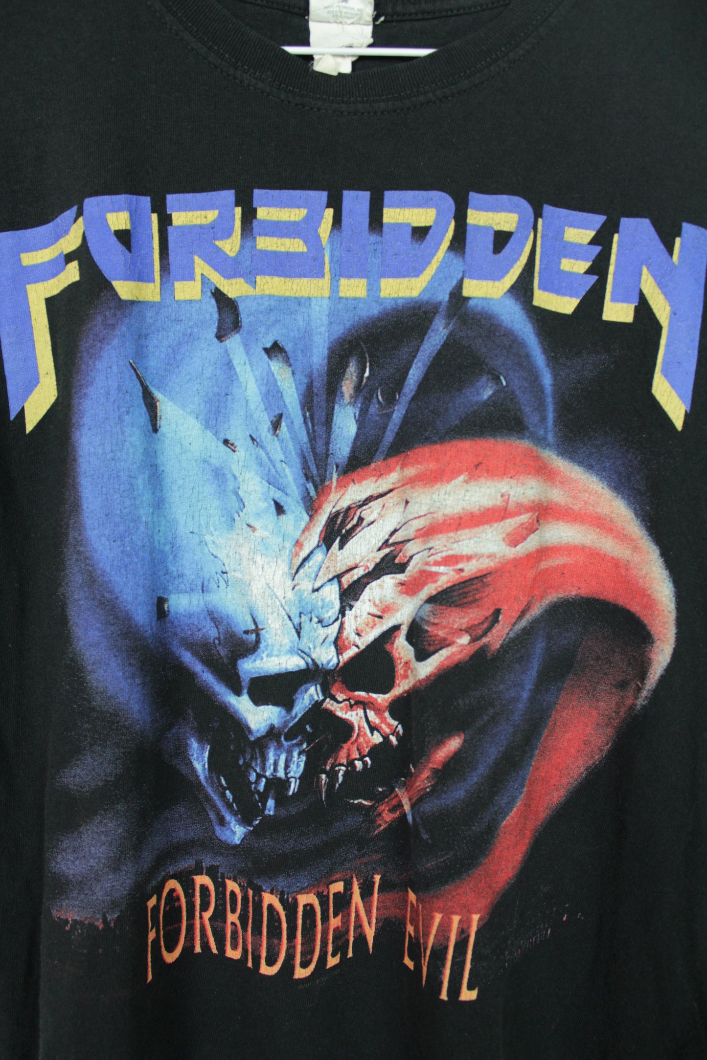 Retro Forbidden - Forbidden Evil Album Reprint T-shirt - Medium