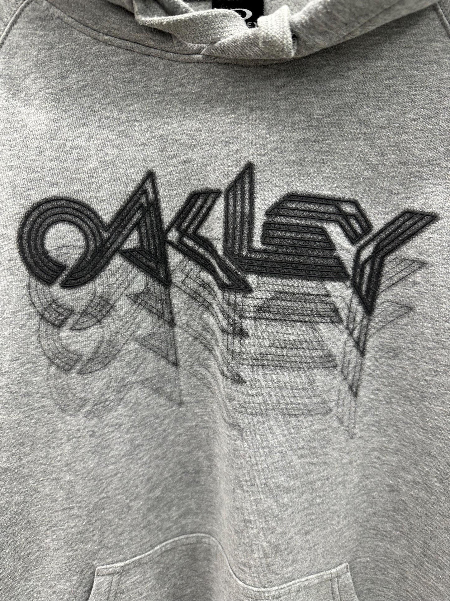 Vintage Oakley Software Y2K Graffiti Hoodie Size 2XL