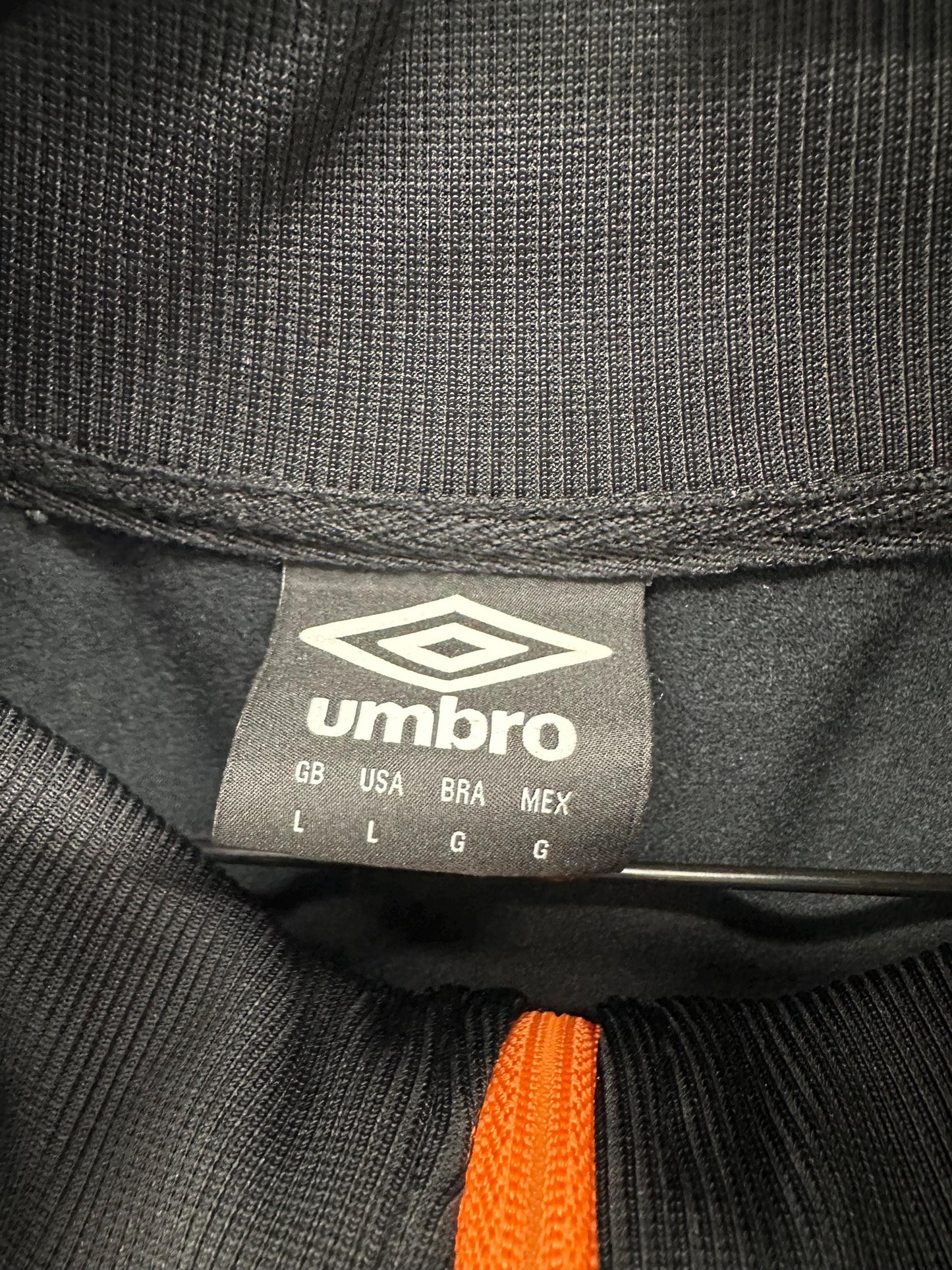 Vintage Umbro Netherlands Y2K Track Jacket Size Large