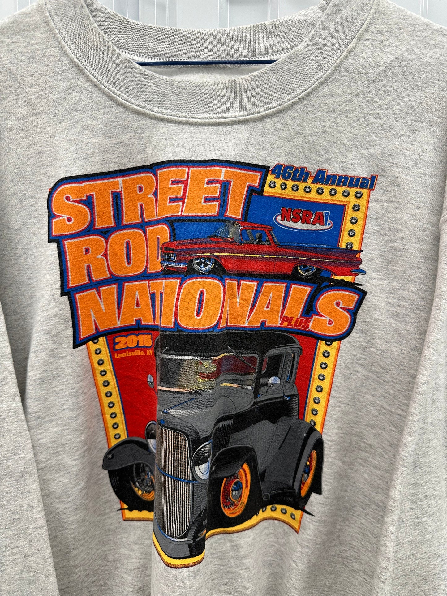 Street Rod Nationals Louisville Kentucky Racing Crewneck