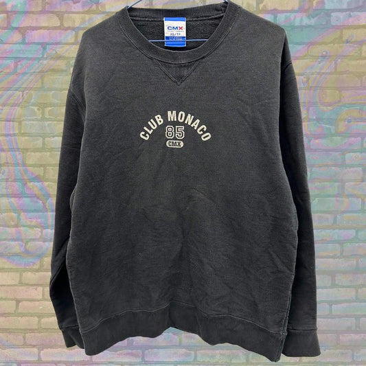 RARE Club Monaco Sport Oversized Faded Sweatshirt Size XS (Fits Large)