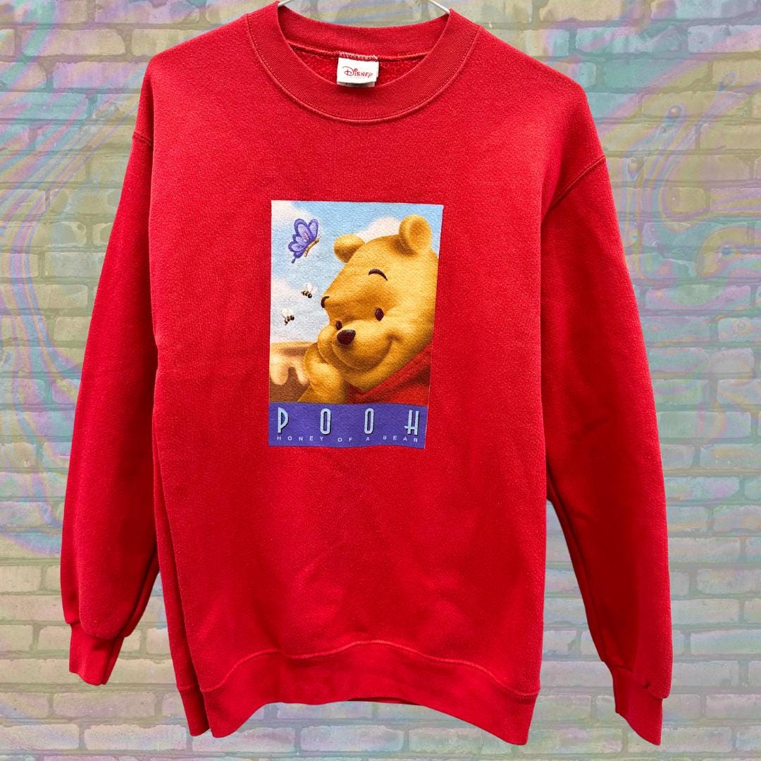 Vintage 90s Winnie the Pooh Crewneck Sweatshirt Size Large