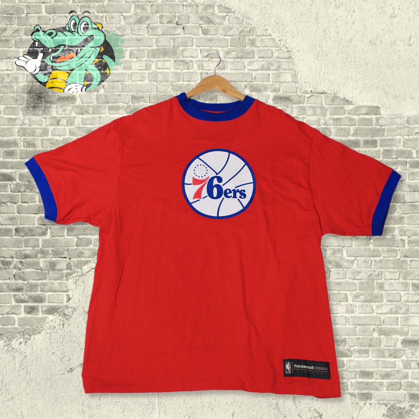 Vintage Reebok Philadelphia 76ers T-shirt - Extra Large