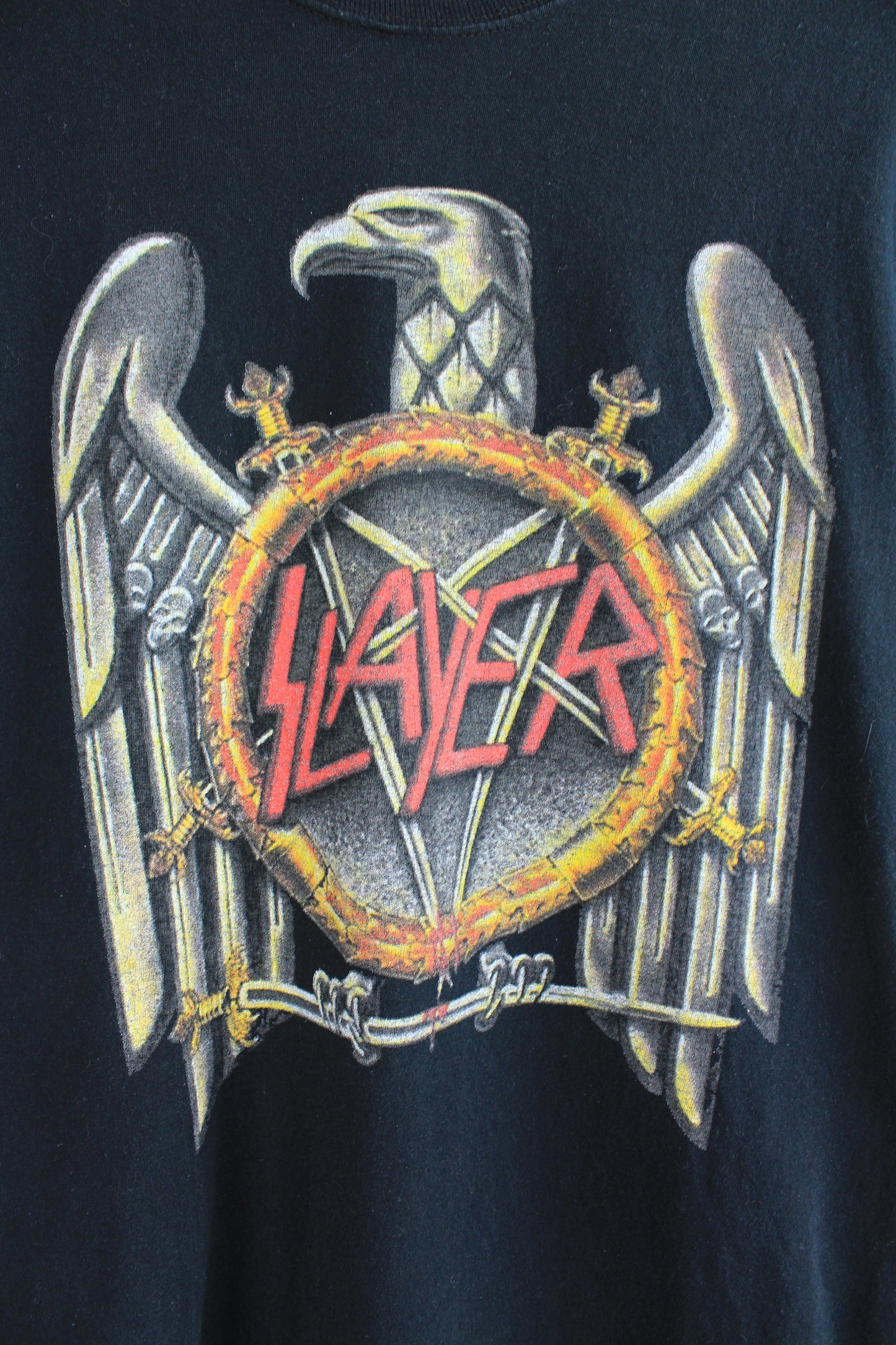 Vintage Slayer Concert T-shirt - Medium