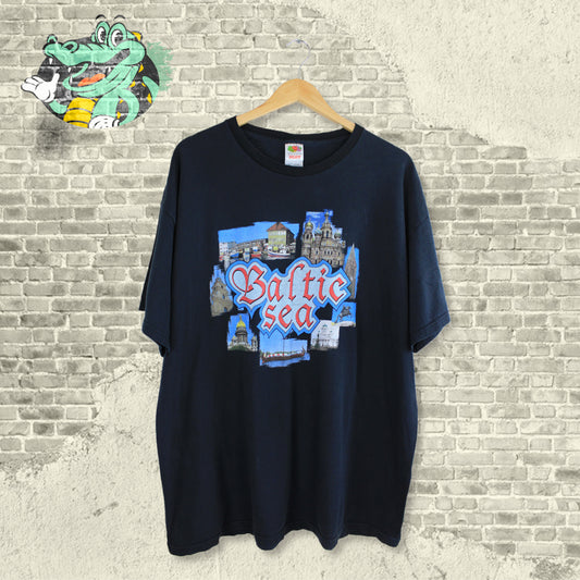 Vintage Baltic Sea T-shirt - Double Extra Large