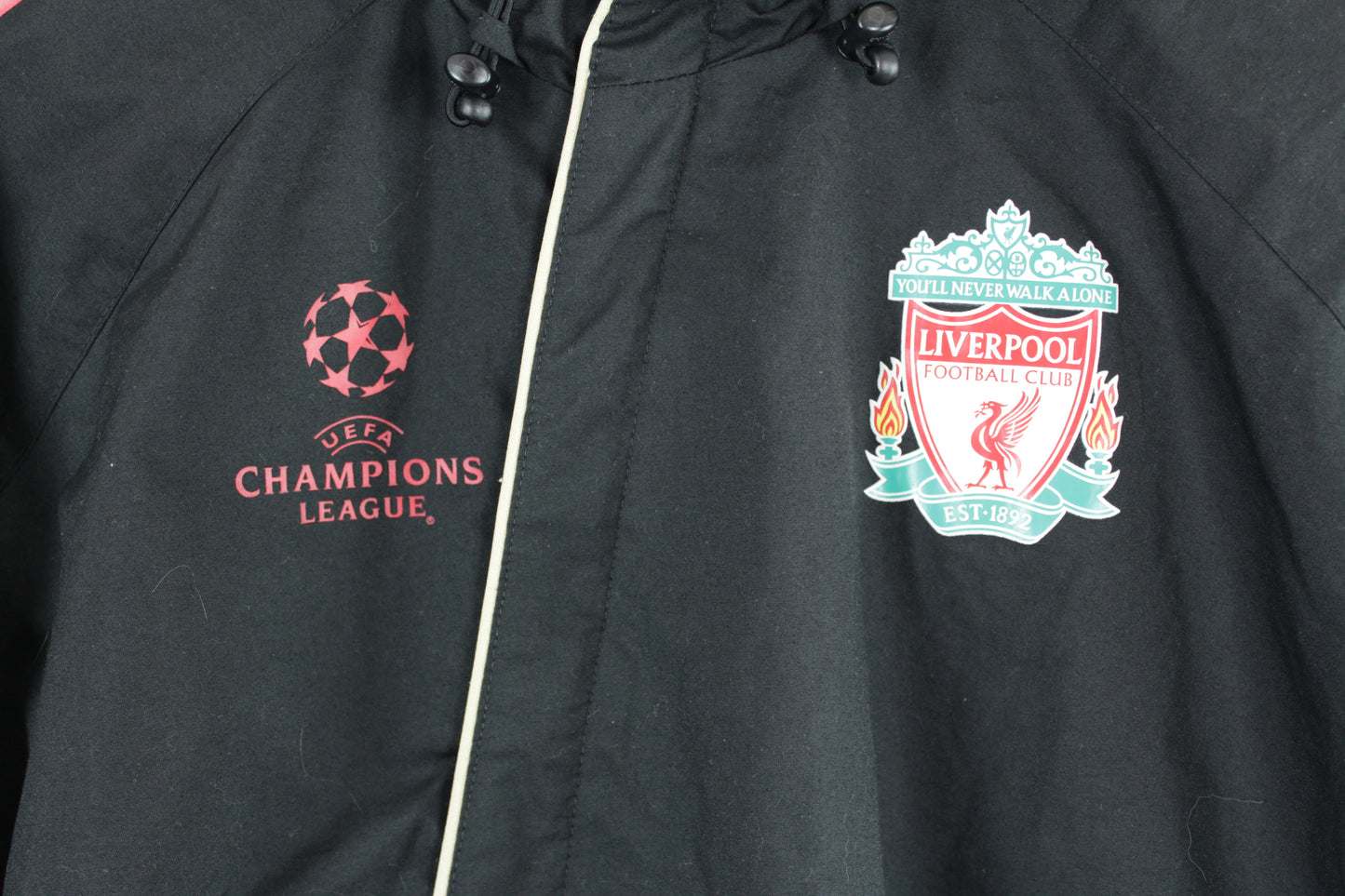 Retro Adidas Liverpool Champions League Windbreaker - Large